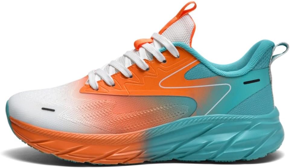 

Модные кроссовки 2025 года для бега, тренировок на открытом воздухе и баскетбола, мужская спортивная обувь Yafexin, оранжевый