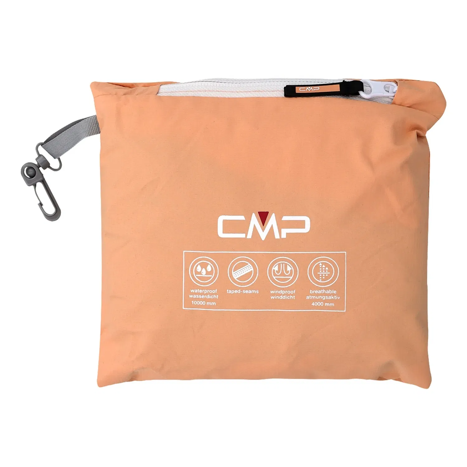 Детская дождевая куртка Fix Hood, Cmp, apricot — фото 4