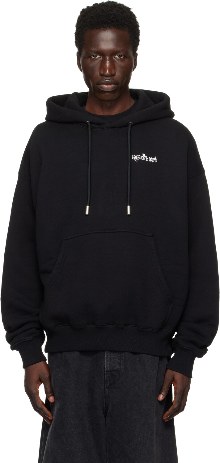 

Толстовка с капюшоном Black Flower Arrow Skate Off-White
