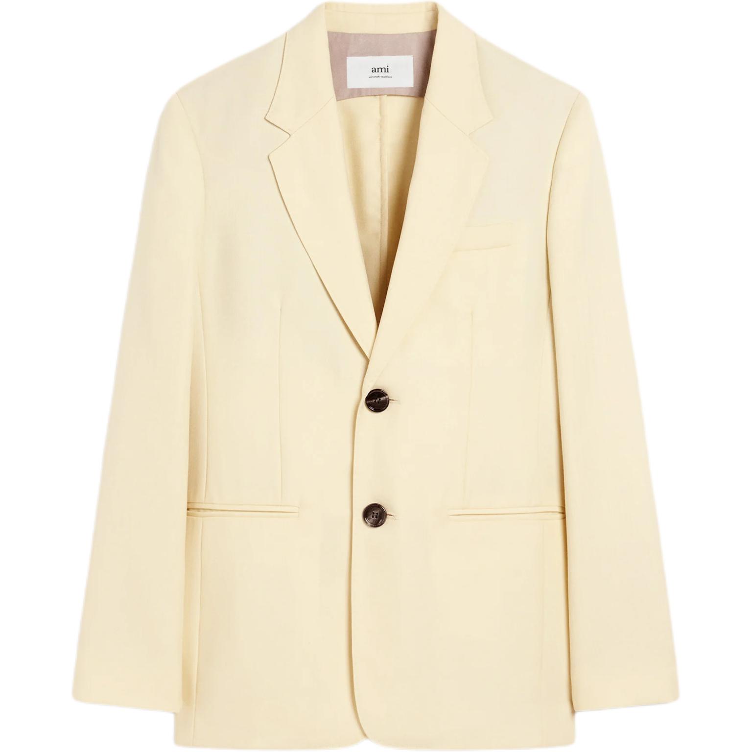 

AMIPARIS Однобортный длинный пиджак, Butter