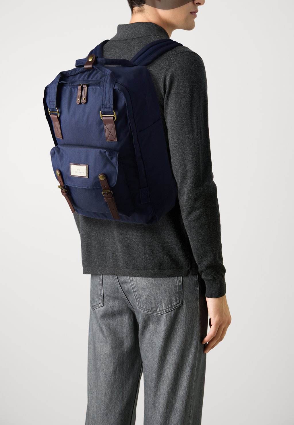 

Рюкзак MACAROON LARGE BACKPACK UNISEX Doughnut, темно-синий