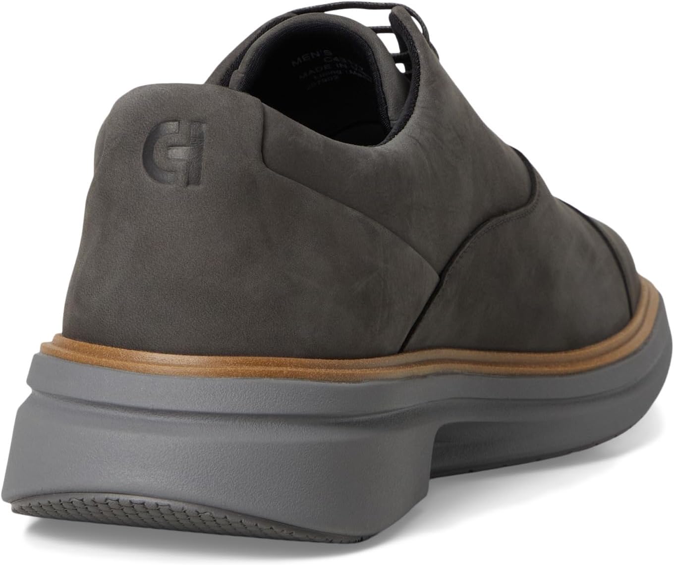 Мужские оксфорды Cole Haan Originalgrand Cityspectre с кап-тоу, Raven Nubuck/Dark Natural/Quiet Shade — фото 3