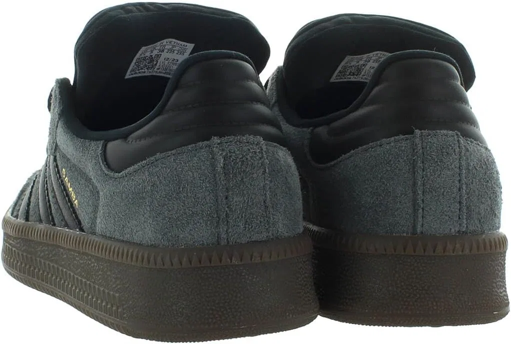 Кроссовки adidas Samba XLG, серый/черный/золотистый — фото 2