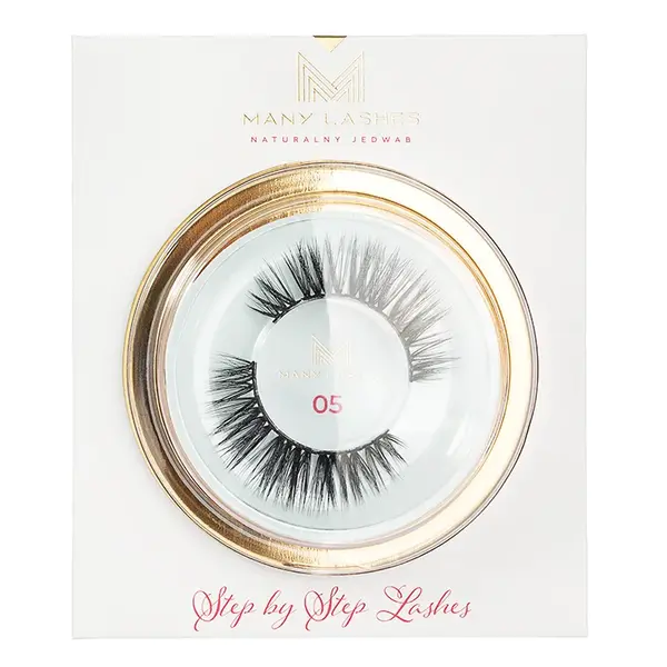 

Набор из 10 мини-полосок для ресниц, модель 05, 1 упаковка. Many Lashes Step by step lashes