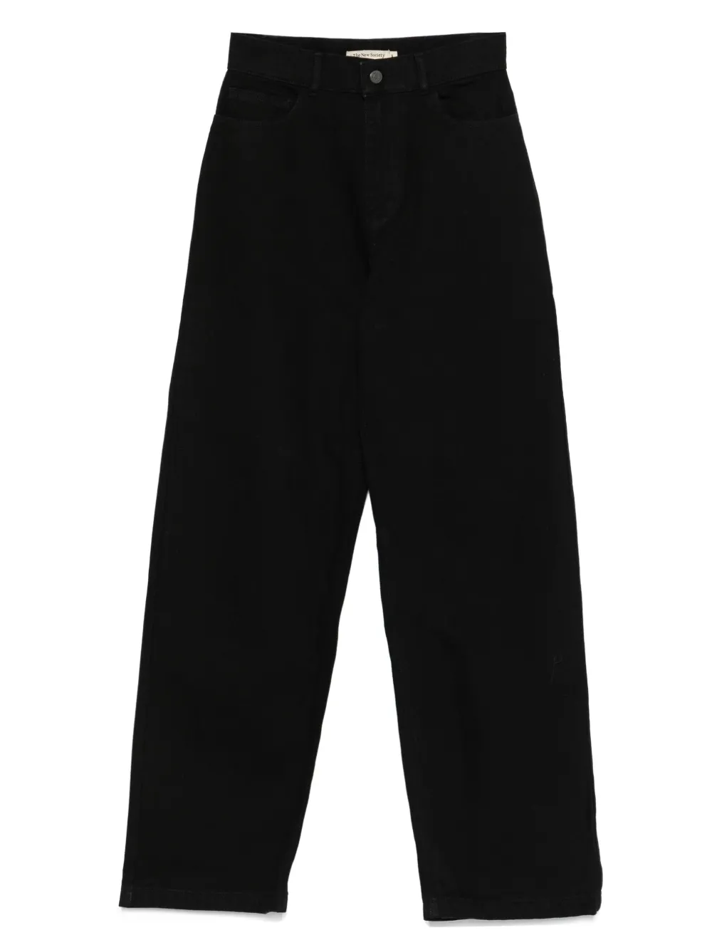 

Прямые джинсы с завышенной талией The New Society, черный