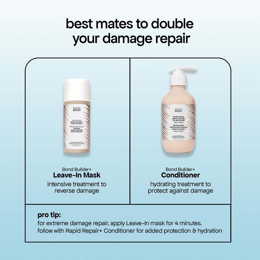 Кондиционер Rapid Repair Bond Builder+ для поврежденных волос BondiBoost, 16.9 oz /500 ml — фото 4