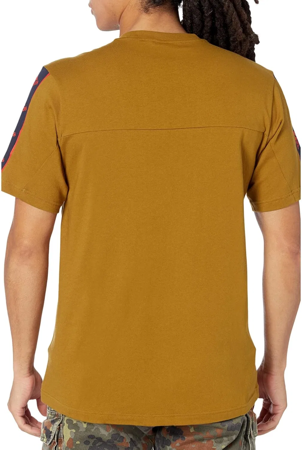 Футболка Adidas Mens Brandlove, бронзовый — фото 2