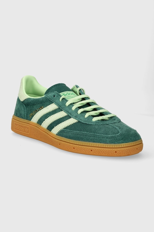 Замшевые кроссовки Handball Spezial Adidas Originals, зеленый — фото 2