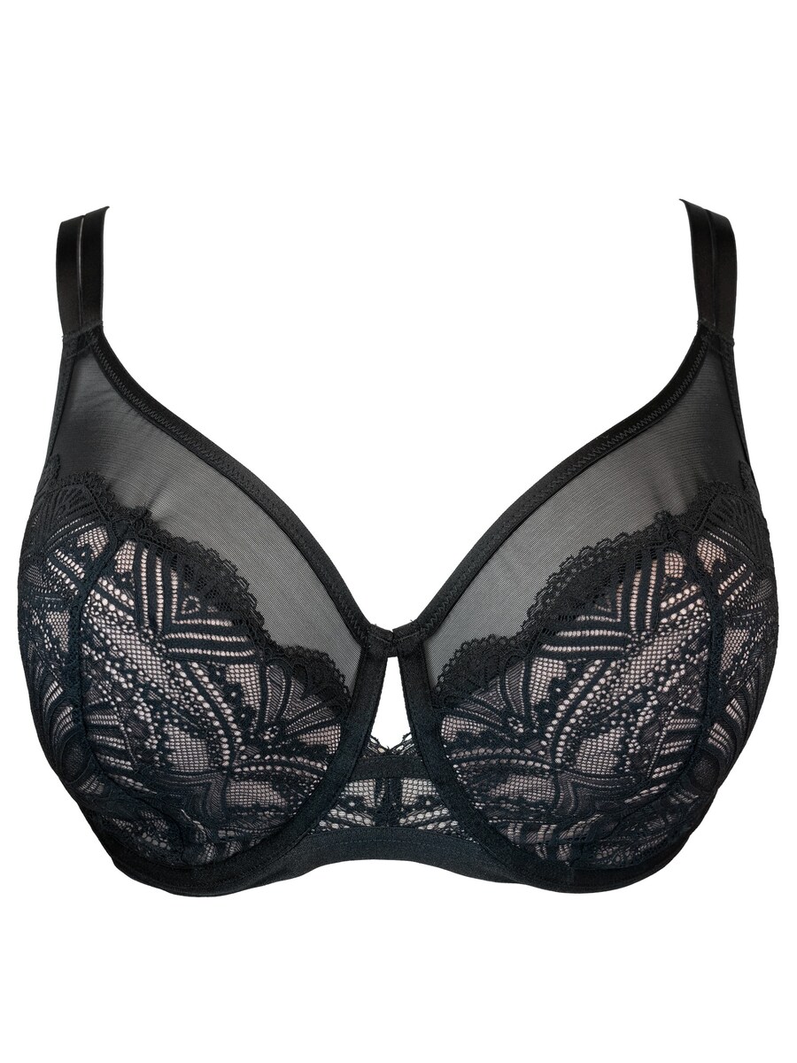 

Бюстгальтер с высокой горловиной SugarShape Sensla Luxe, черный