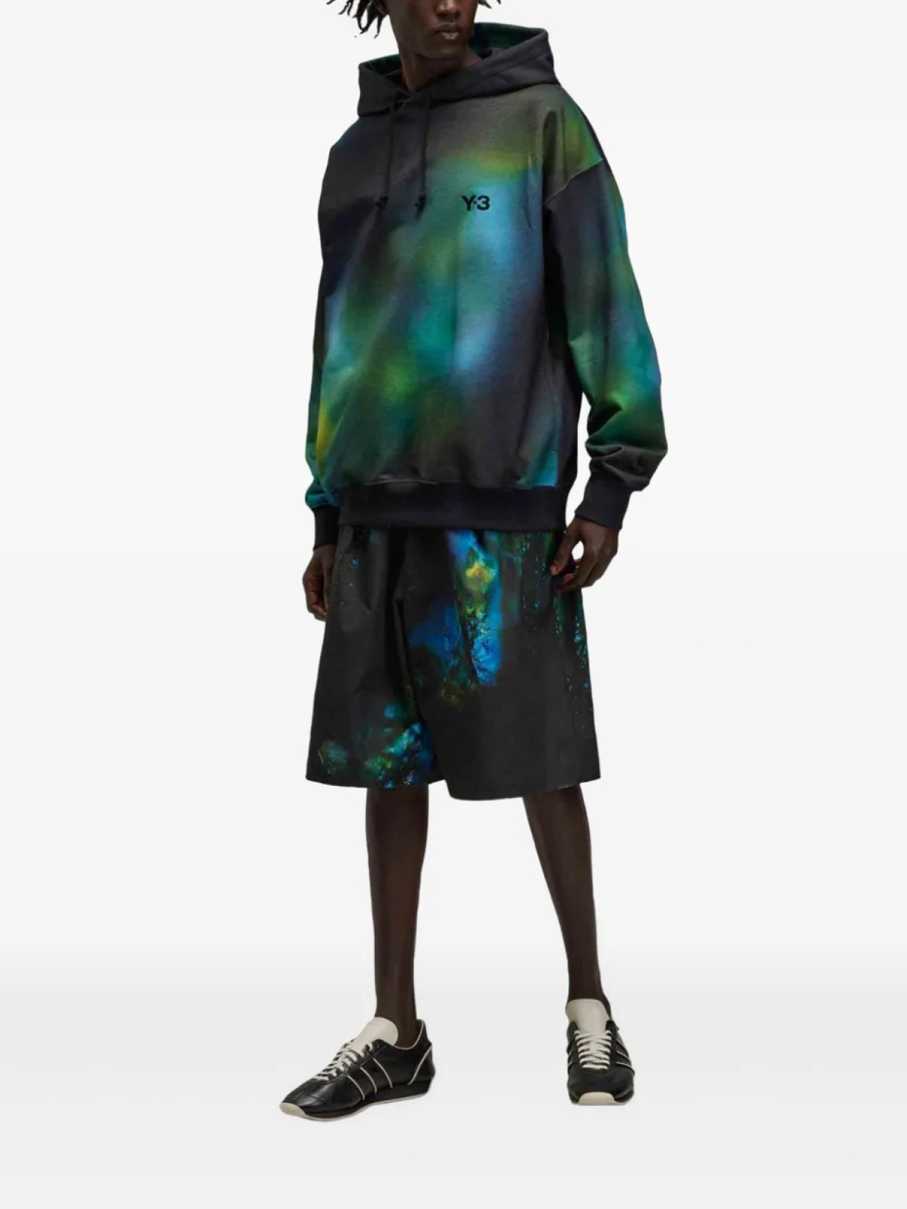 Шорты Adidas Aop, черный — фото 2