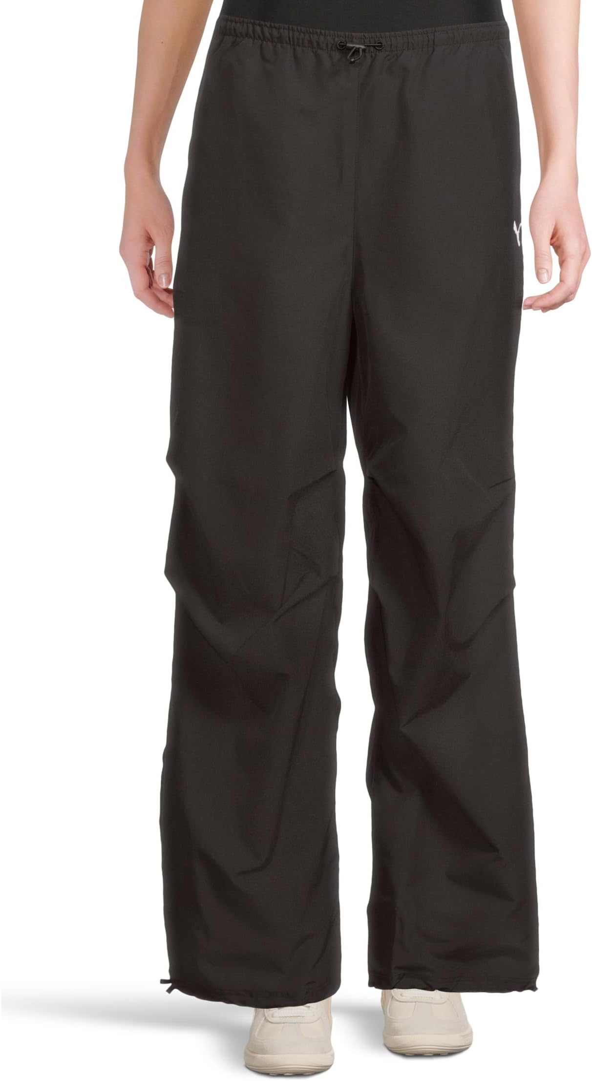 

Брюки PUMA Wardrobe Essentials Parachute Woven Pants, цвет Puma Black