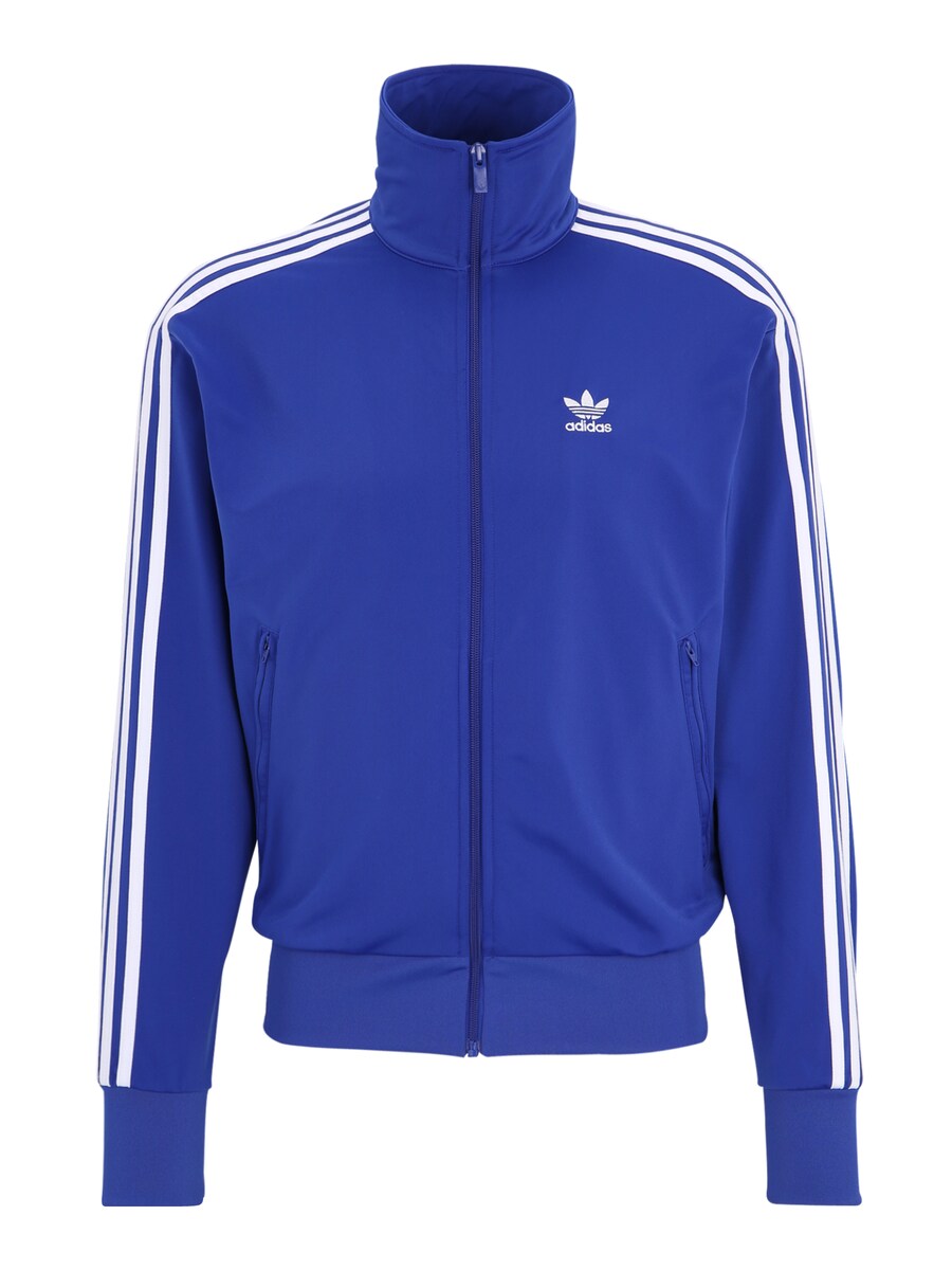 

Толстовка с капюшоном на молнии ADIDAS ORIGINALS Adicolor Classics Firebird, королевский синий