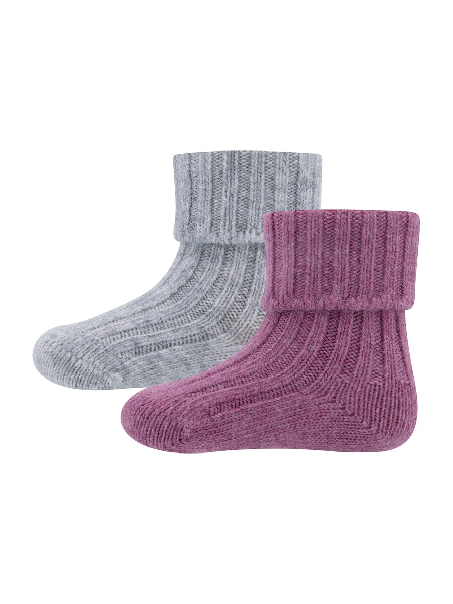 

Носки EWERS, цвет mottled grey/Dark pink