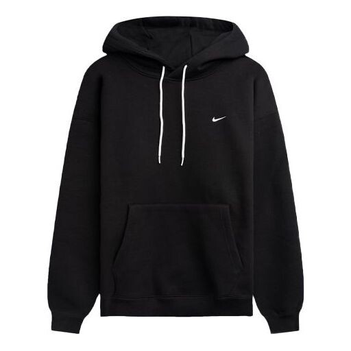 

Толстовка Nike Logo Loose Long Sleeves Pullover hooded Sports Black, черный