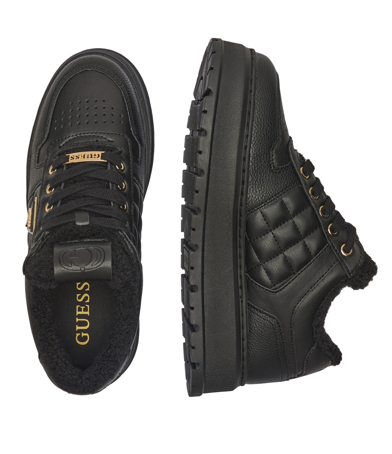 Кеды Guess TERRIA2, черный — фото 4