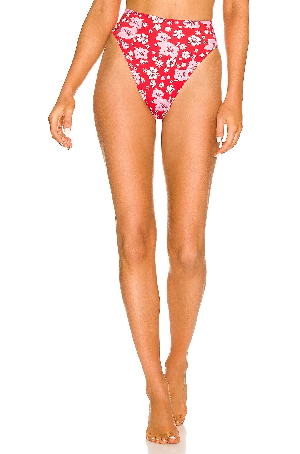

Плавки бикини Frankies Bikinis Anne High Waisted, цвет Coconut Girl