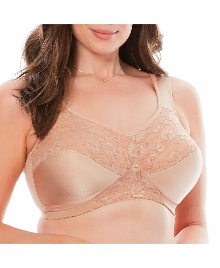 

Бюстгальтер без косточек Easy Enhancer больших размеров Comfort Choice, бежевый