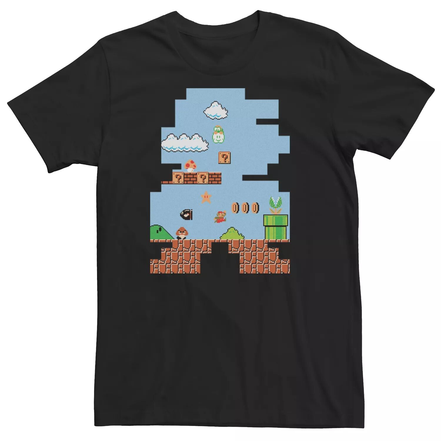 

Мужская футболка Super Mario Bros. Shape Up Licensed Character