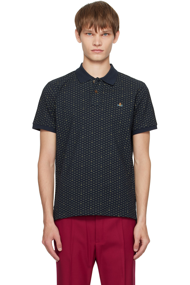 

Классическое поло ВМФ Vivienne Westwood, Dots & Orbs