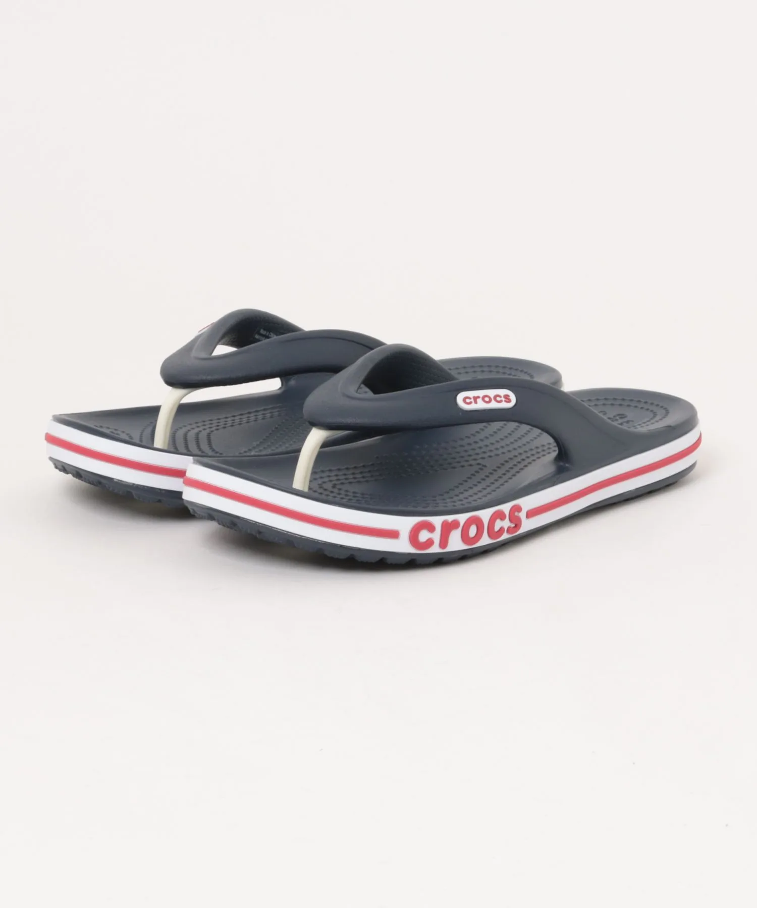 Сандалии с эластичным бантом Crocs BAYABAND FLIP синие
