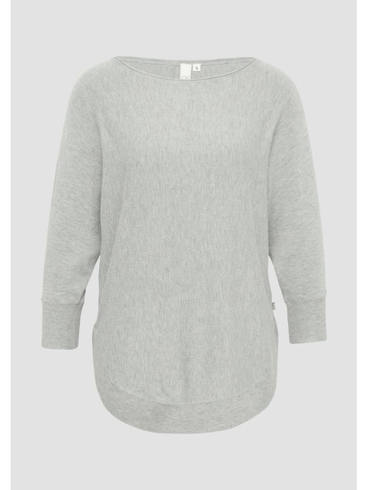 

Вязаный свитер цвета 9400_серый меланж QS