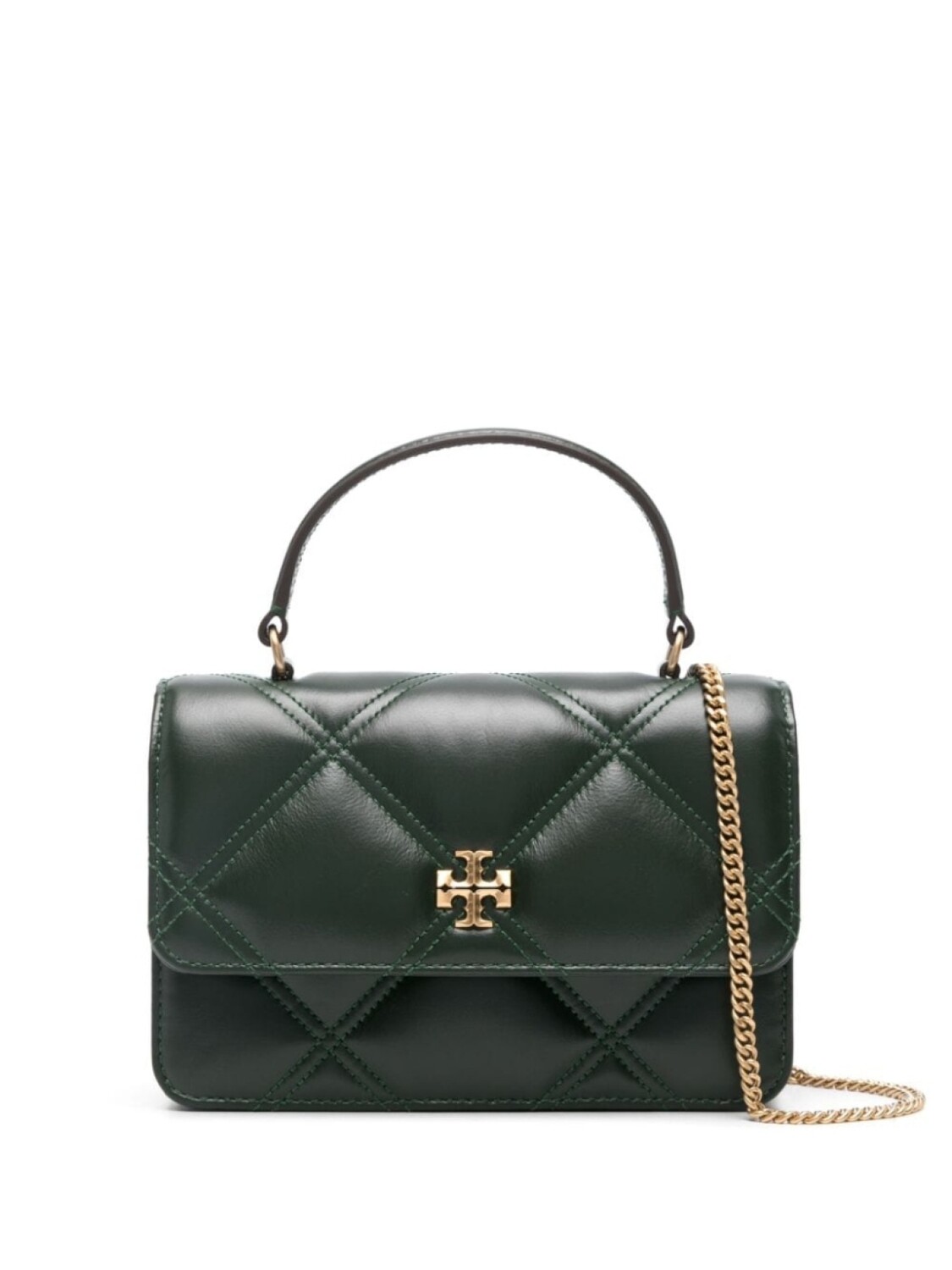 

Tory Burch мини-сумка Кира, зеленый