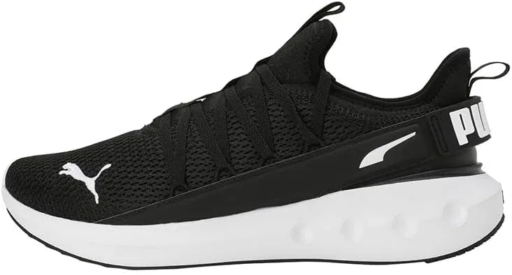Детские беговые кроссовки PUMA Softride Carson Fresh для унисекс детей, Puma Black Puma Puma Puma White — фото 2