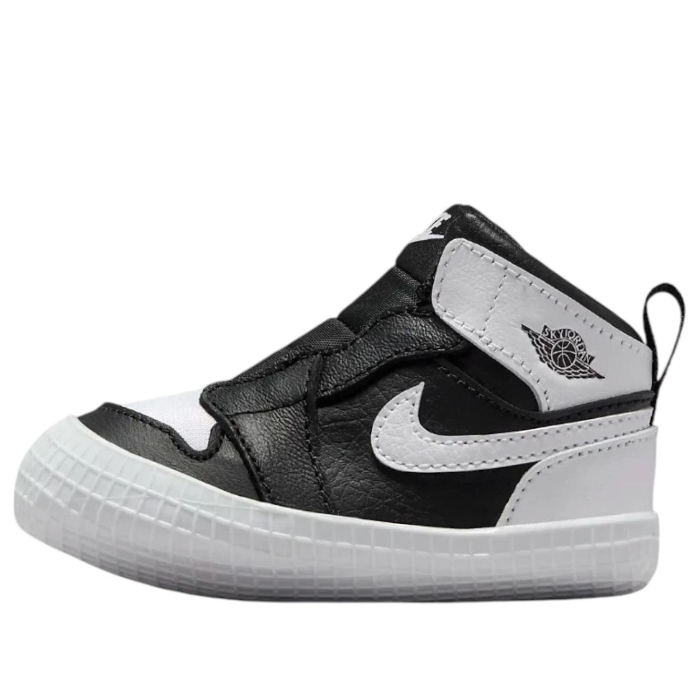 

Ботинки (TD) Air Jordan 1 Crib Bootie 'Black White'