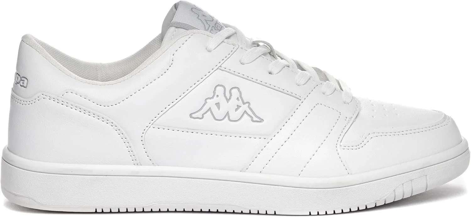 Кроссовки Kappa Unisex Logo Bernal Walking Shoe, White 001 — фото 3