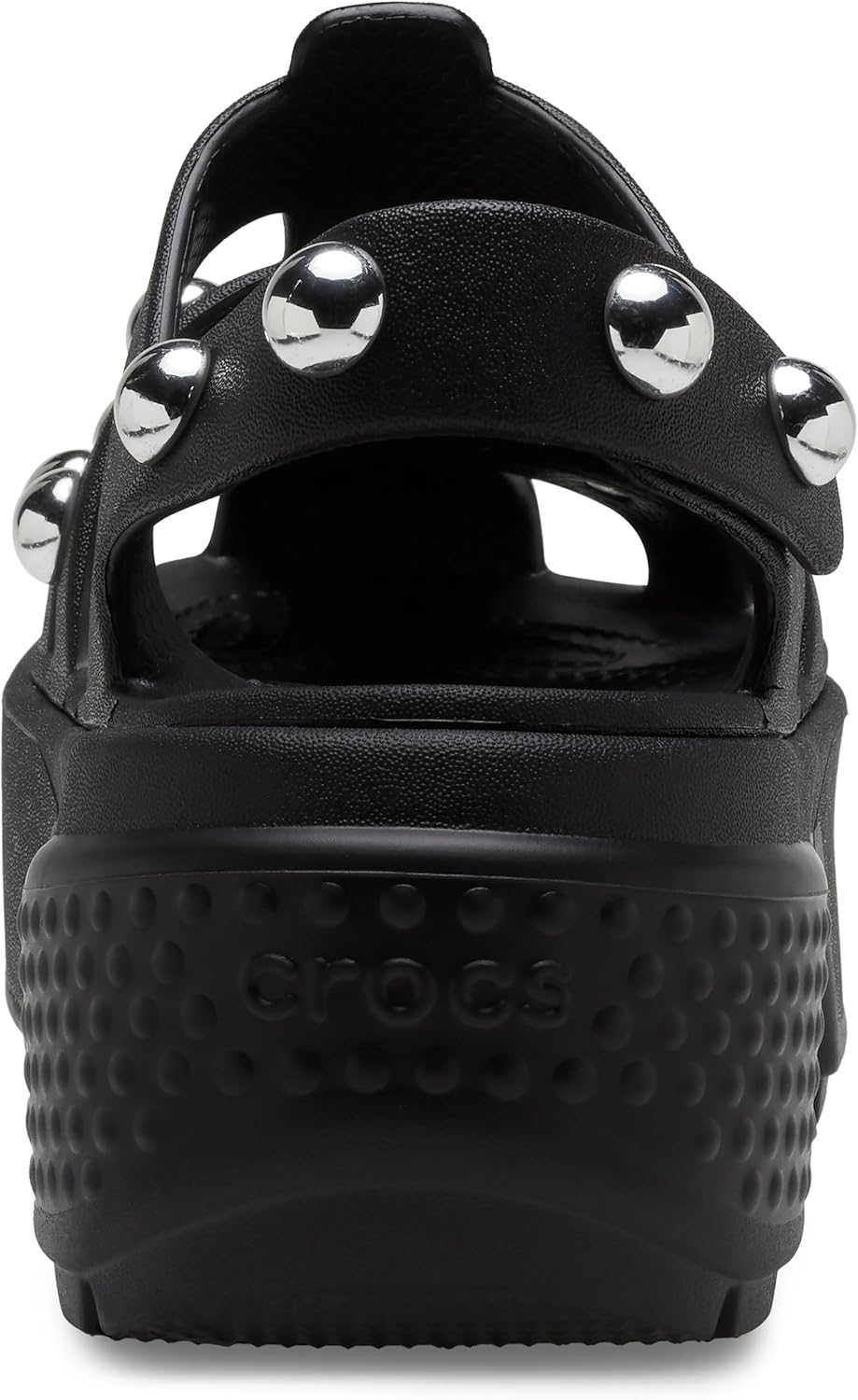 Мужские сандалии Crocs Stomp Stud Fisherman, черный — фото 3