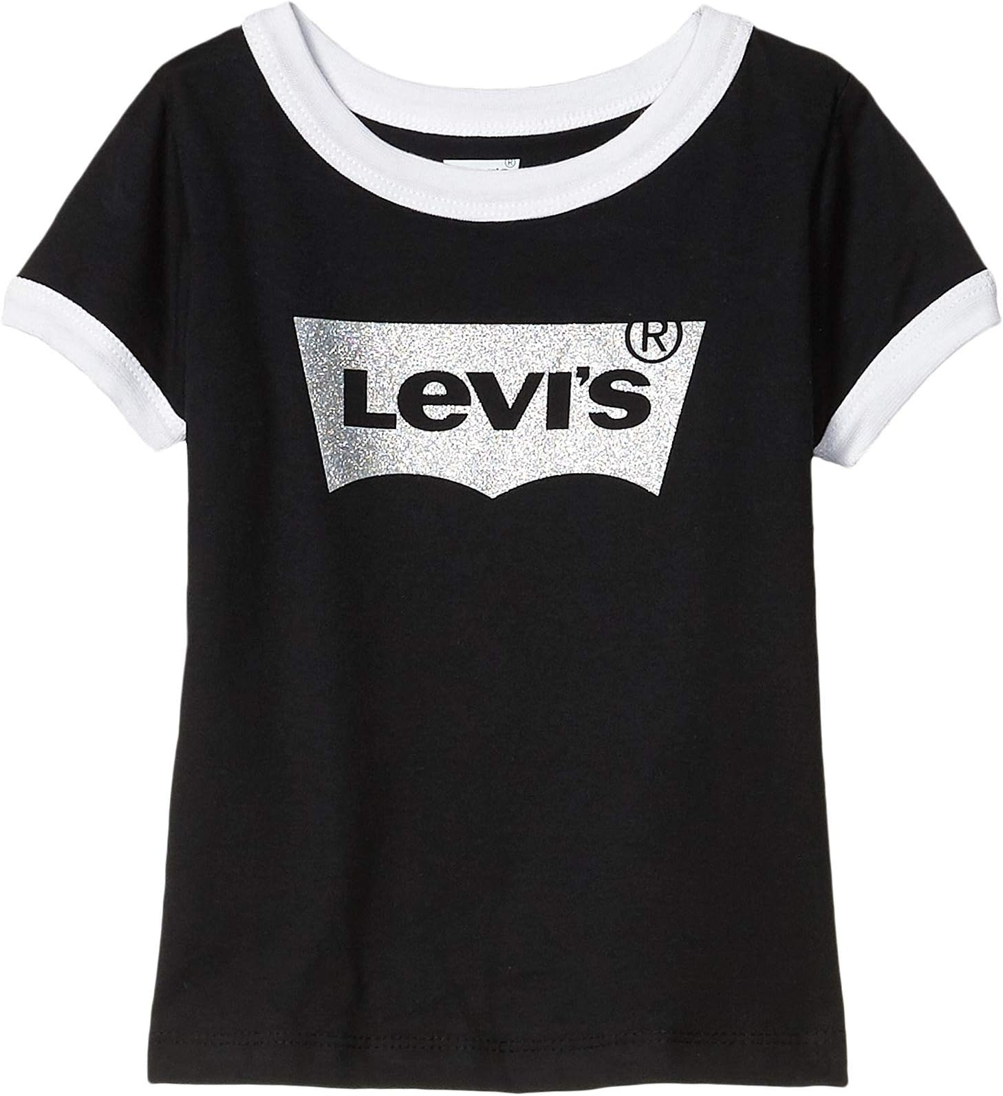 

Футболка Levi'S Batwing Fill Ringer Tee, черный