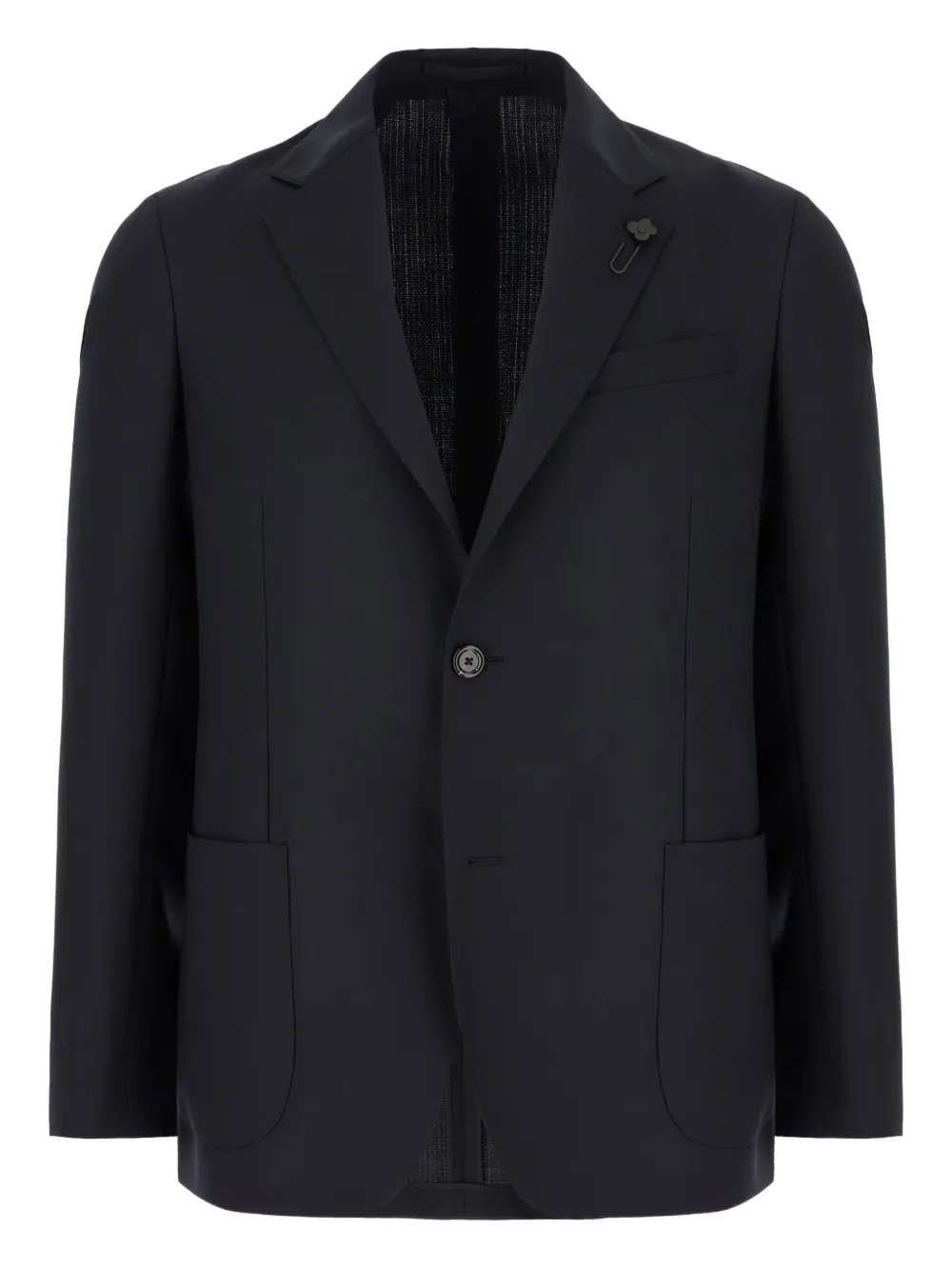 

Однобортный блейзер Lardini, синий