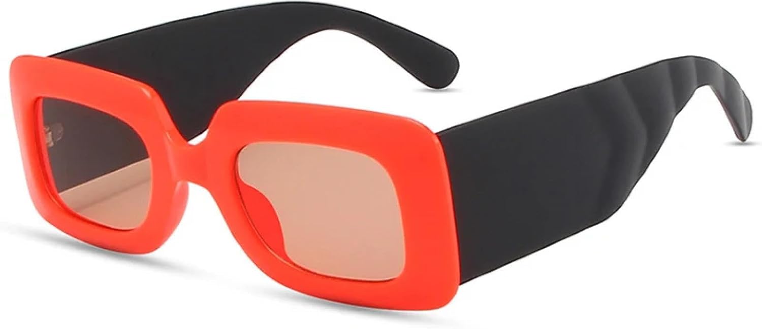 

Классические роскошные винтажные солнцезащитные очки в крупной оправе с широкими дужками для женщин и мужчин, модные очки для вождения, солнцезащитные очки с защитой от УФ-излучения UV400 TKKTLLT, Black Orange Tea