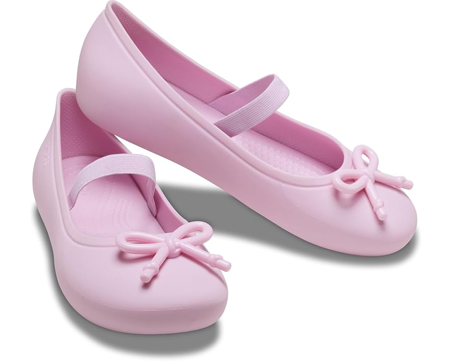 

Туфли на плоской подошве Crocs Kids Brooklyn Ballet Flats, цвет Ballerina Pink