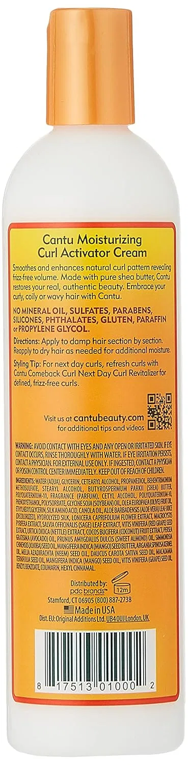 Крем-активатор для натуральных кудрявых волос Curl Activator Cream от Cantu Natural Hair Cantu — фото 2