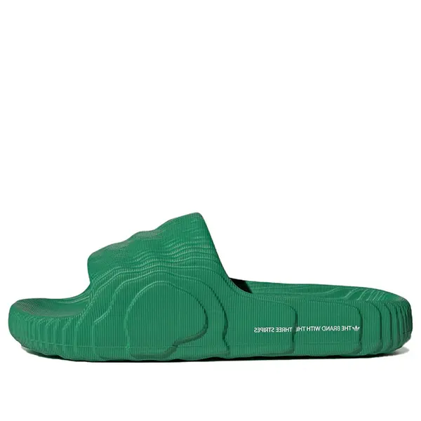 

Тапочки adilette 22 слайда Adidas, зеленый