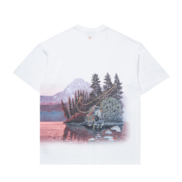 Футболка x nocta opal reels t-shirt asia sizing 'white' Nike, белый — фото 2