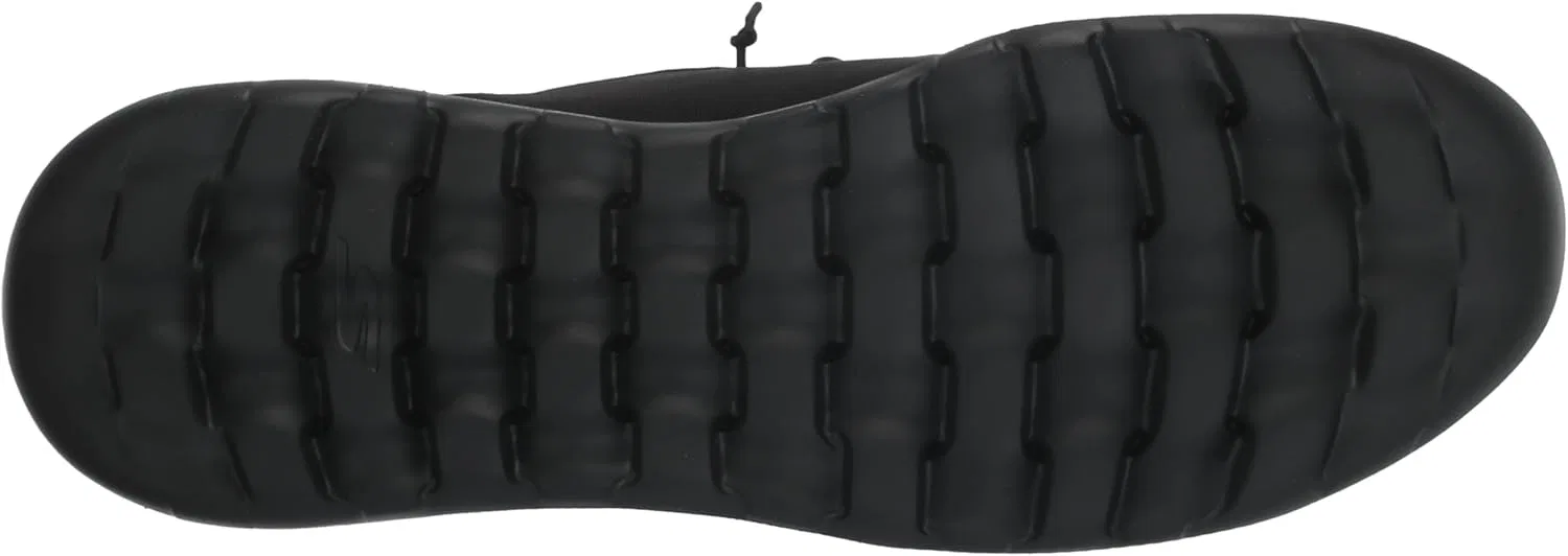 Женские слипоны Skechers Gowalk Max Slip-Ins - спортивные повседневные прогулочные кроссовки | Кроссовки с воздушной подушкой и эффектом памяти, Black — фото 4