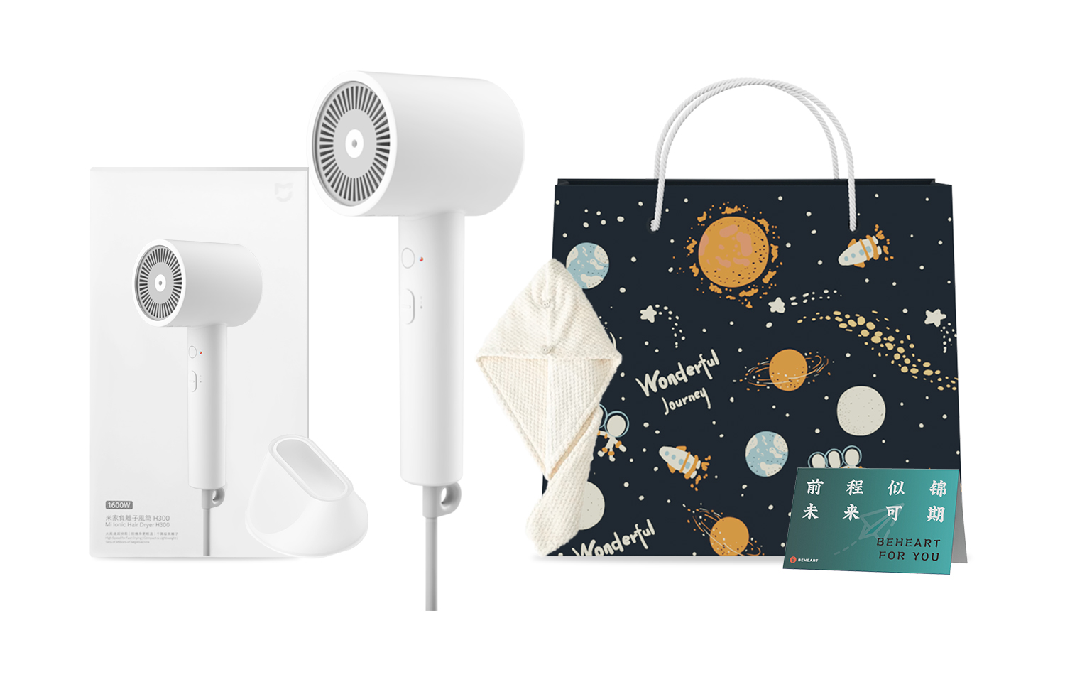 

Фен для волос Mi, H300 Cool Planet Gift