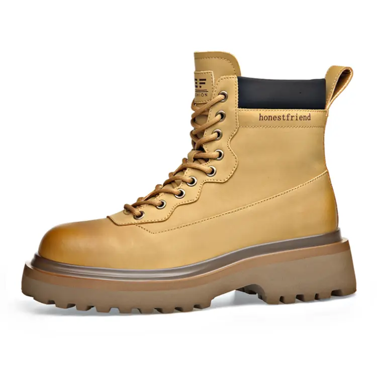 

Мужские ботинки Cahhrrn X Martin Boot Men Beige Qie