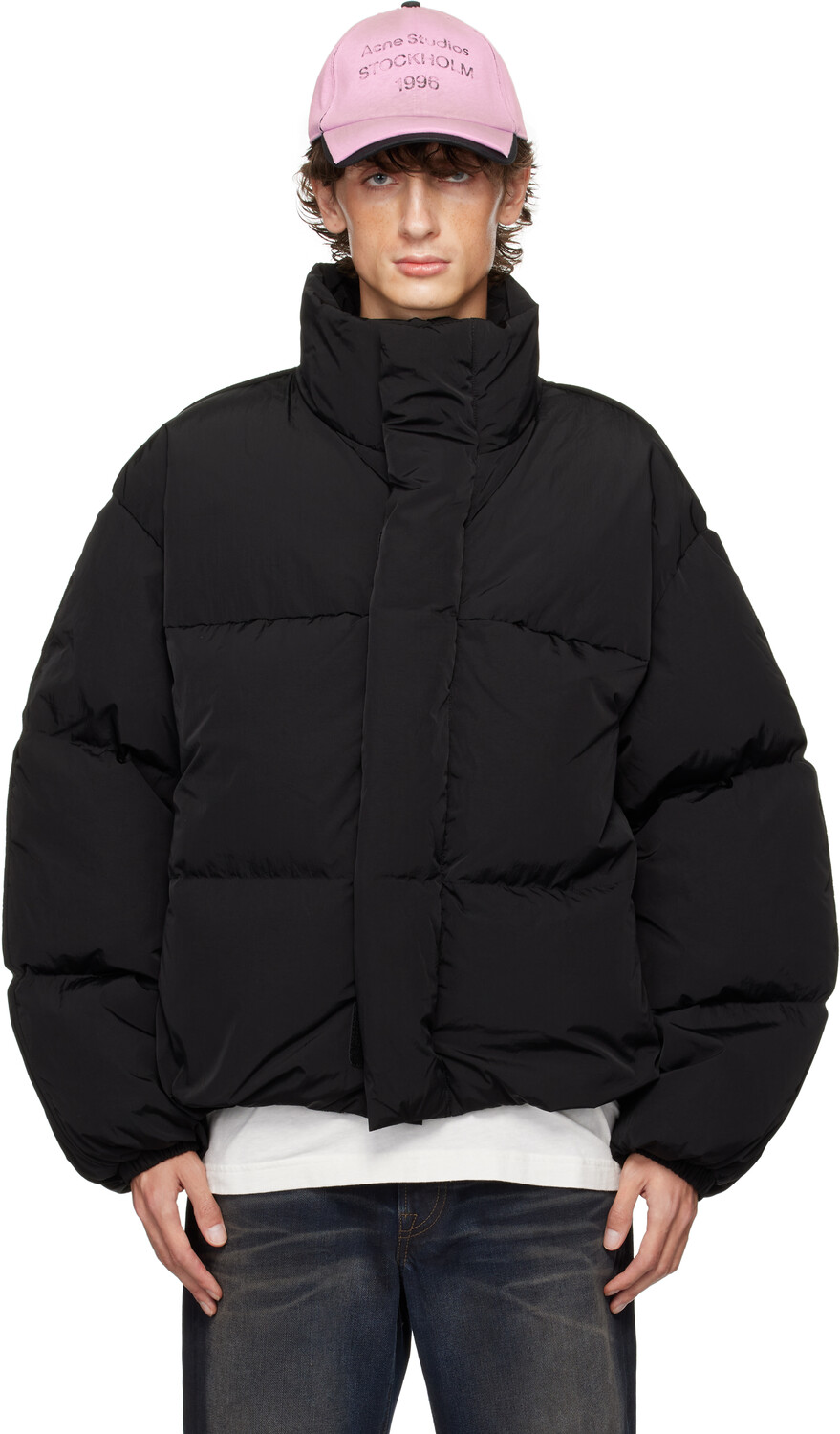 

Пуховик-пуховик Acne Studios, черный
