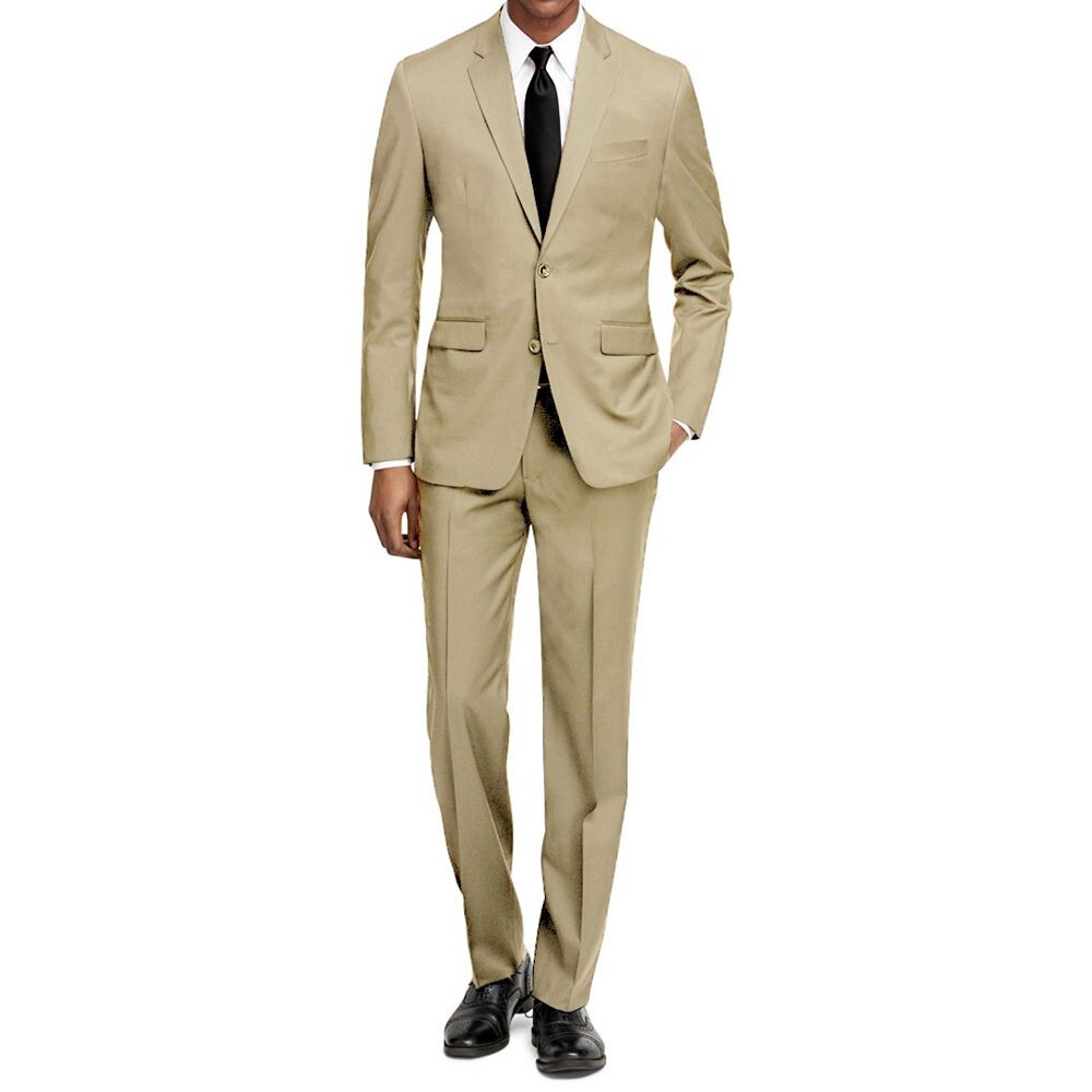 

Мужской костюм Slim Fit из 2 предметов Braveman, цвет Tan