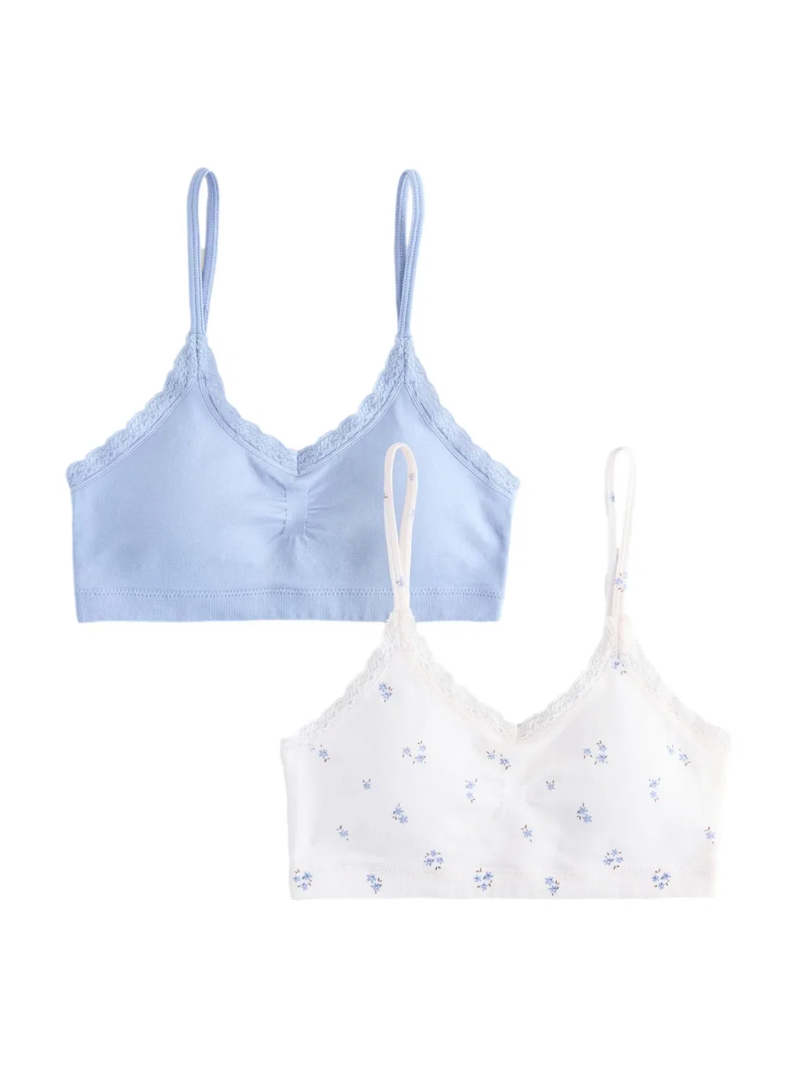 Топ Next, Light Blue/White