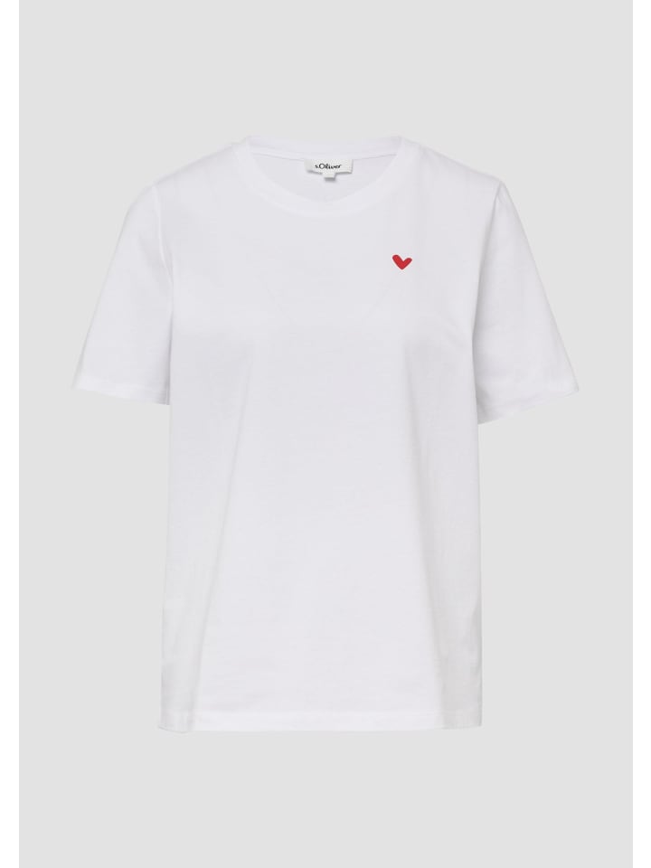 

Футболка в цвете 01D2_white s.Oliver, Белый, Футболка в цвете 01D2_white s.Oliver