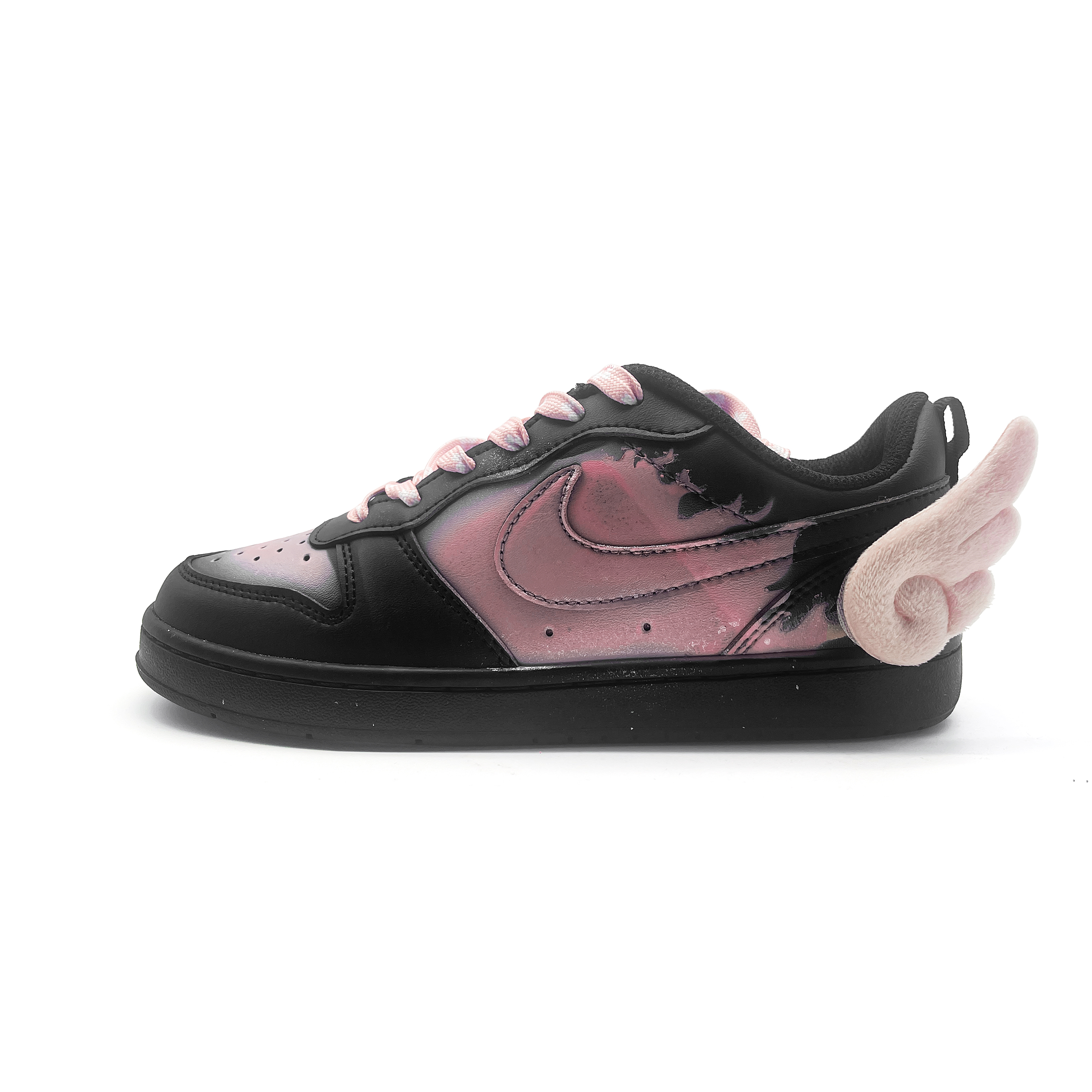 

Детские скейтерские кроссовки Court Borough для младших школьников Nike, черный