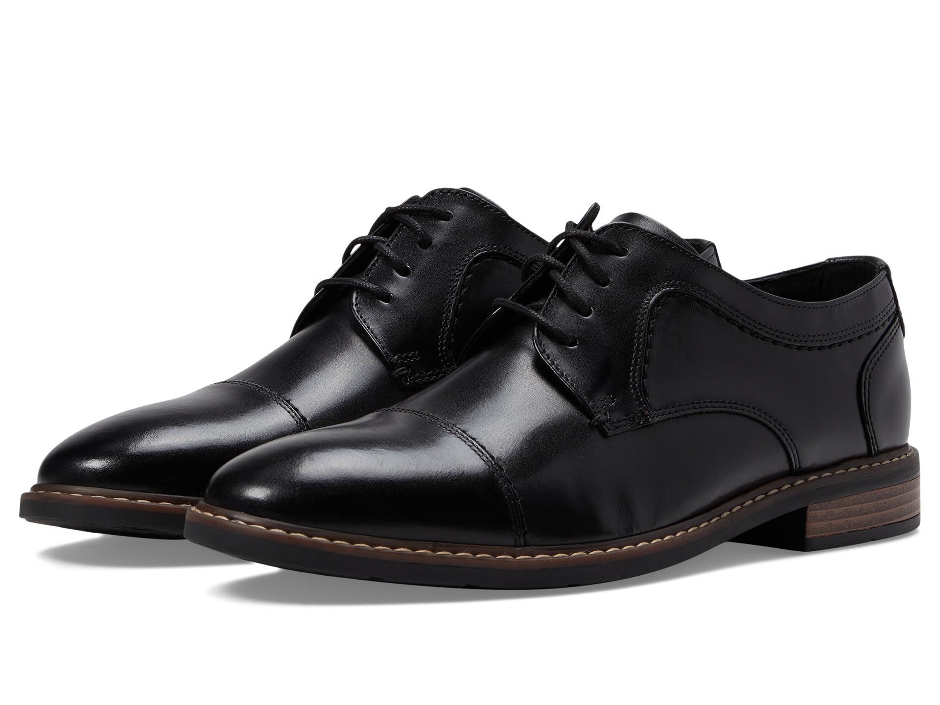 

Оксфорды Nunn Bush Hayden Cap Toe Oxford, черный