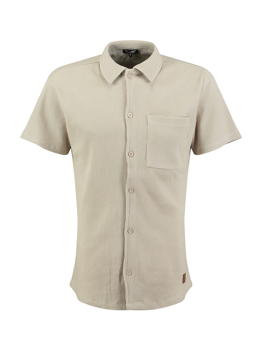 

Рубашка на пуговицах классического кроя Key Largo Siegfried, песочный