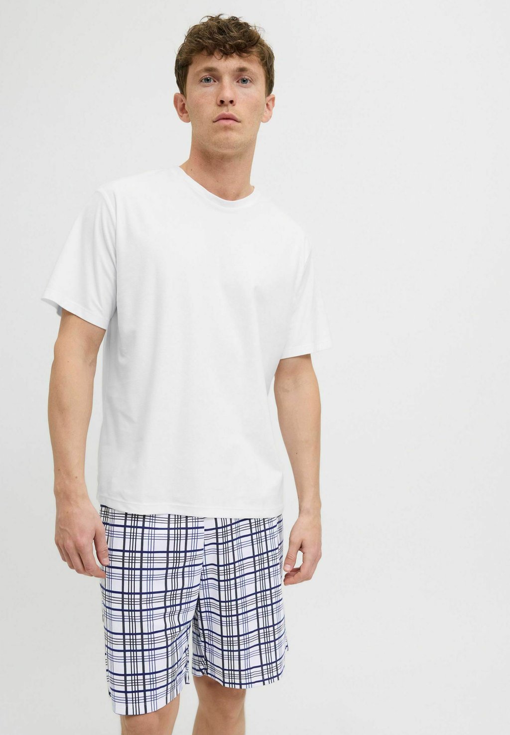 

Пижамный комплект RUNDHALS SET - Pyjamas Jack & Jones, белый