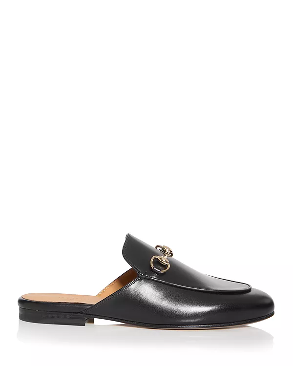 Женские мюли Betis Glamour с конской уздечкой Gucci, черный — фото 3
