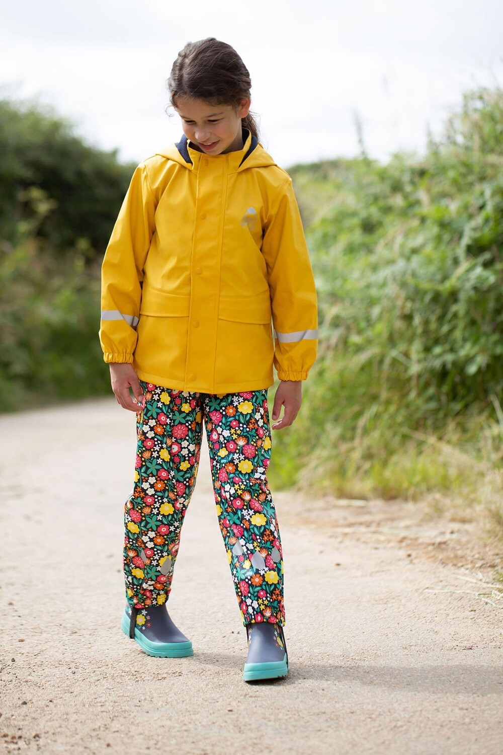 

Желтая куртка Puddle Buster Frugi, желтый